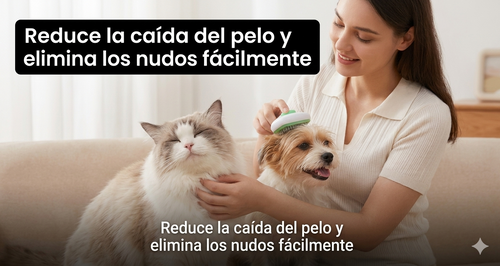 Cepillo Autolimpiante Vortex para Perros y Gatos
