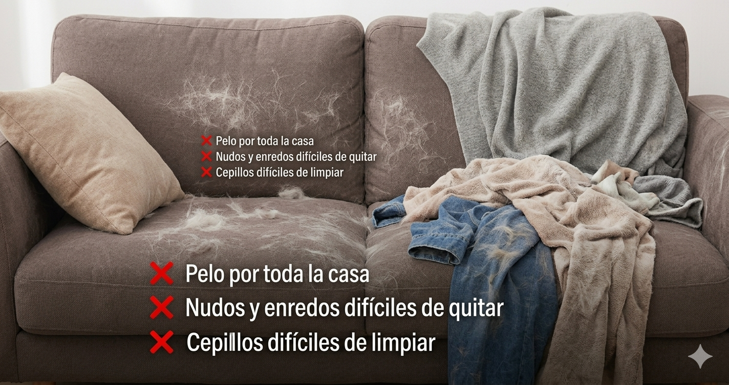 Cepillo Autolimpiante Vortex para Perros y Gatos